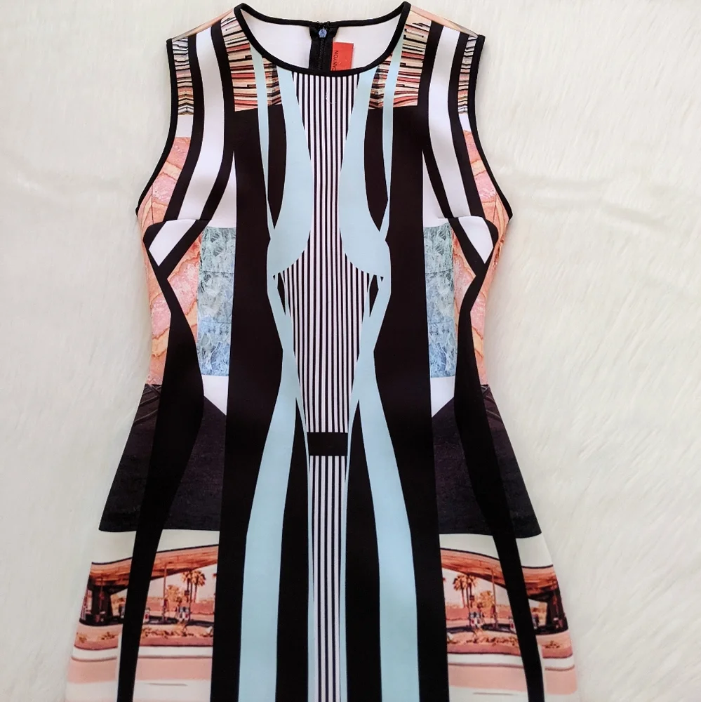 Clover Canyon Desert Home Neoprene Dress | S - Picture 6 of 16